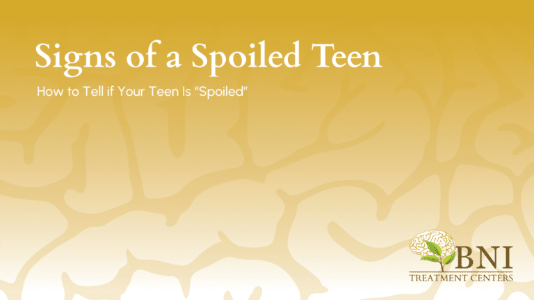 signs of a spoiled teen bni