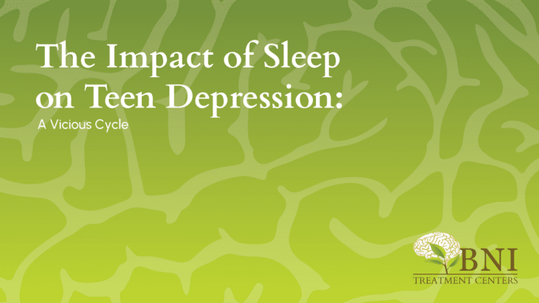 depression and sleep bni treatment