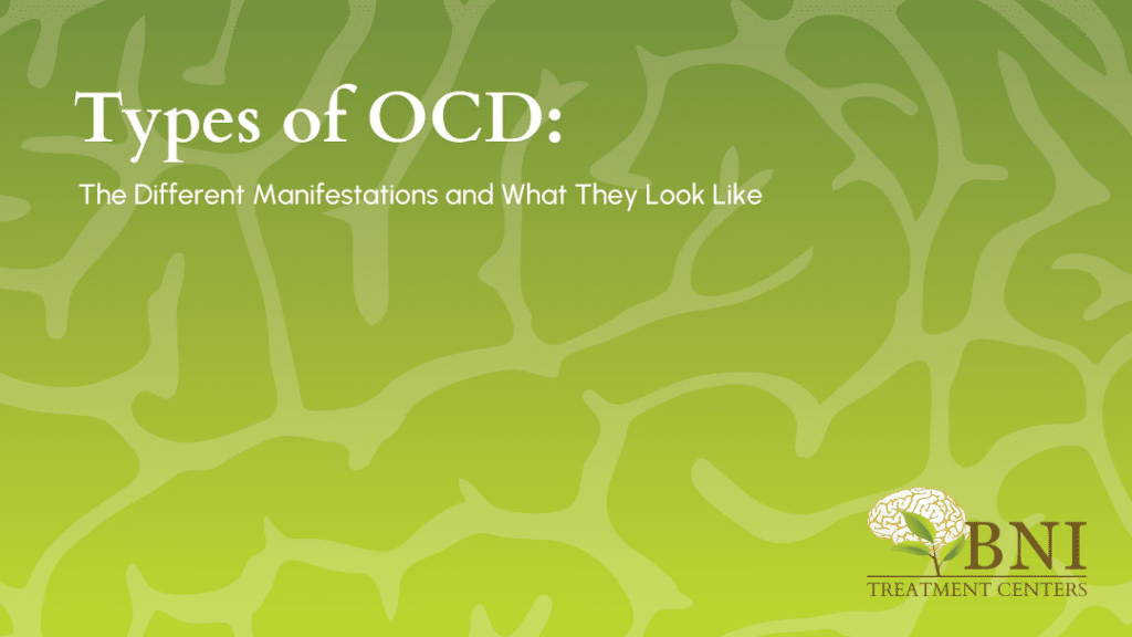 types of ocd bni treatment centers