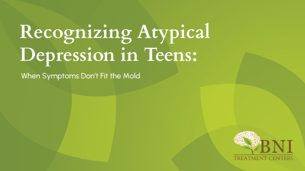atypical depression bni treatment