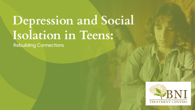 social isolation and depression bni treatment