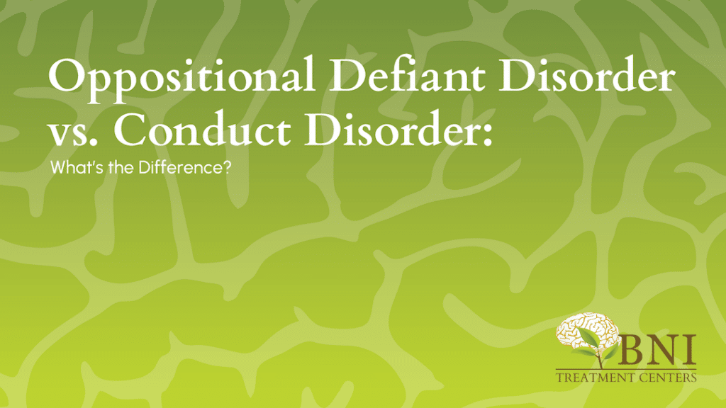 Difference between defiant disorder and coduct disorder