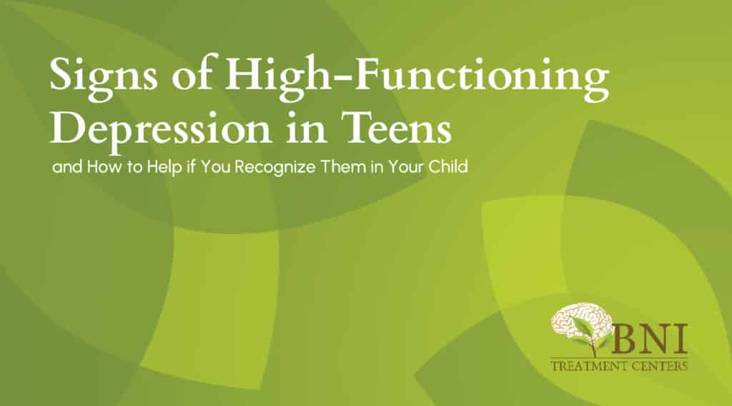 signs of high functioning depression