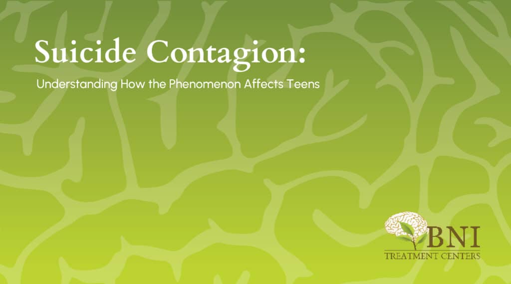 suicide contagion bni treatment